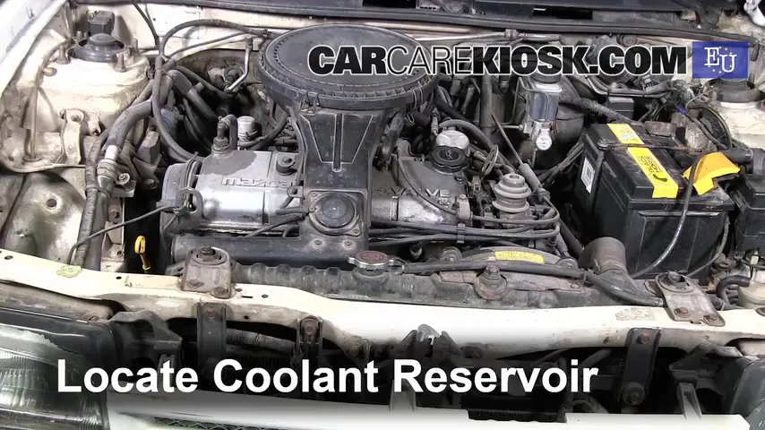 1991 Mazda 323 BG-series 1.3L 4 Cyl. Coolant (Antifreeze)